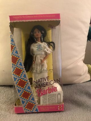 Native American Barbie Special Edition First In Series 1753 Mattel 1992
