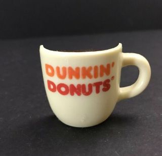Vintage Dunkin Donuts Coffee Cup Refrigerator Fridge Magnet Rare Old Logo