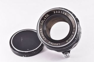 Rare Leotax Leonon Lens 50mm/f2 / Leica 39mm Lmt Screw Mount 232106
