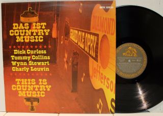 Rare Country Lp - V/a - Wynn Stewart,  Tommy Collins - Oop Bear Family - This Is C