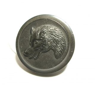 Goodyear Rubber Button Wolf ' s Head N.  R.  Co.  Goodyear ' s 1851 P=T 1851 Black 3
