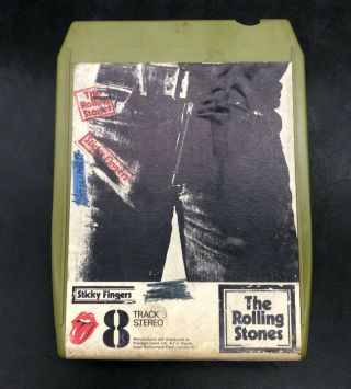 The Rolling Stones: Sticky Fingers 8 Track Rare Uk Import
