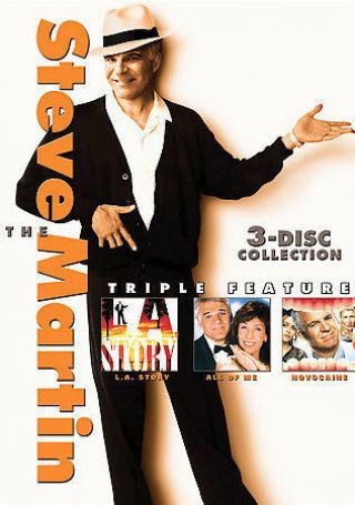 The Steve Martin Gift Set (dvd,  2007,  3 - Disc Set) Rare