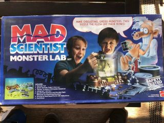 Vintage Mattel Mad Scientist Monster Lab Very Rare Vermont Barn Find