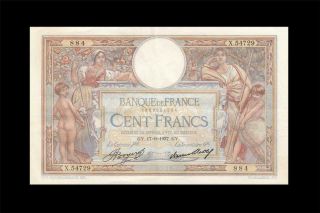 1937 Banque De France 100 Francs " Rare " Consecutive 2 Of 2 ( (ef, ))