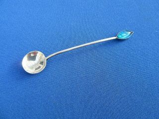 Vintage Sterling Silver Salt Condiment Spoon