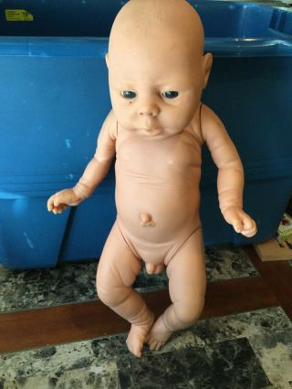 Vintage Baby Boy Doll By Jesmar Anatomically Correct 16” Height