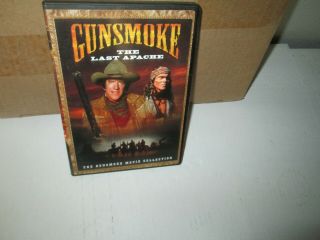 Gunsmoke - The Last Apache Rare Western Dvd James Arness Richard Kiley 1990