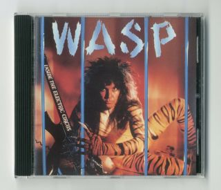 Wasp Inside The Electric Circus Rare 1986 Usa Cd Cdp7463462 Near