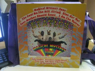 The Beatles,  " Magical Mystery Tour " Vintage Vinyl Record Rare Find