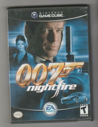 James Bond 007: Nightfire Nintendo Gamecube Game Rare Htf Complete