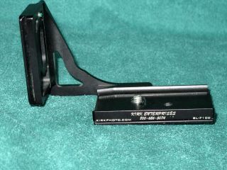 Rare Kirk L - Bracket Bl - F100 For Nikon F100 Camera For Quick Release System Exc