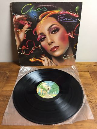 Cher/ Stars Album Very Rare Out Of Print Lp From 1975 Vinyl Wb