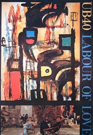 Ub40 Poster Labour Of Love Rare Hot 24x36
