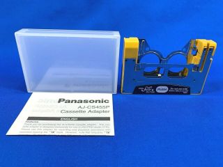 Rare Panasonic Mini Dv To Dvc Pro Cassette Adapter Aj - Cs455p -