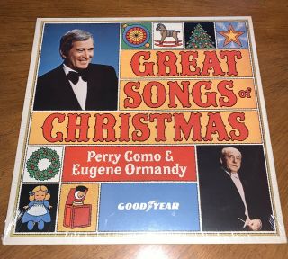 Vintage Great Songs Of Christmas Como 12” Lp Record Album Rare
