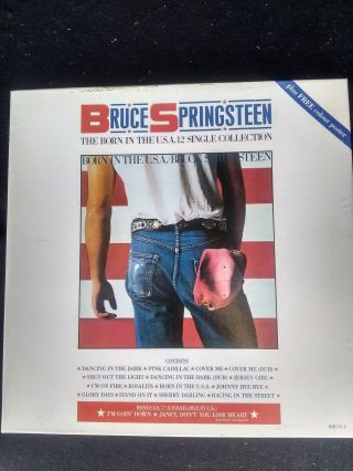 Vtg Bruce Springsteen 1985 Rare 4 Vinyl 12 " Lps Ep 