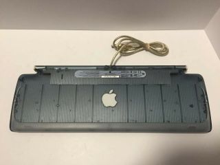 Rare Vintage Apple M2452 Imac/g3 Slate Graphite Usb Keyboard /a2