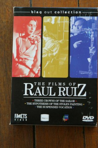 The Films Of Raul Ruiz Facets Video 3 Film Box Set Rare & Out Of Print Oop