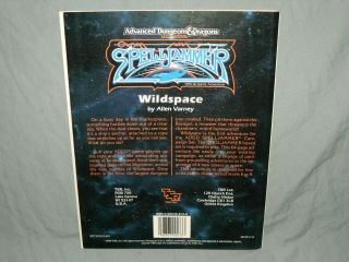 AD&D 2nd Ed Spelljammer Adventure - SJA1 WILDSPACE (RARE and with MAP) 3