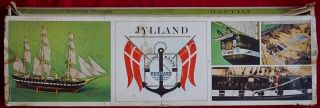 Vintage Billing Boats Jylland Wooden Ship Kit - Cat.  465 - Rare - Look