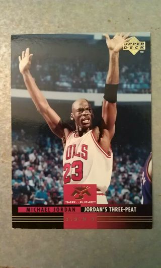 Michael Jordan Chicago Bulls 93 - 94 Upper Deck Ud Spanish 174 Rare Oddball