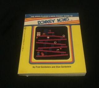 1982 Donkey Kong Pocket Book Rare