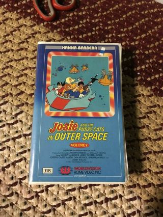 Josie And The Pussy Cats In Outer Space Vol 2 Vhs Oop Rare Big Box Slip