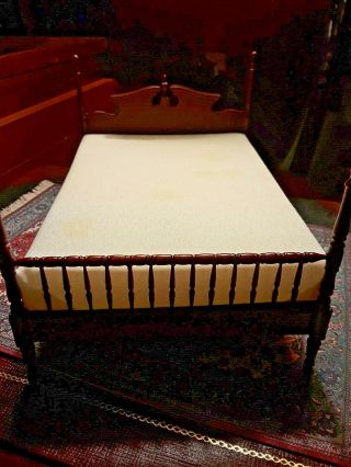 One American Style 4 Poster Bed By John Baker Doll House Size 1:12 Scale