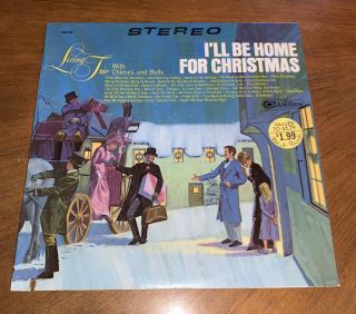 Vintage I’ll Be Home For Christmas 12” Lp Record Album Rare