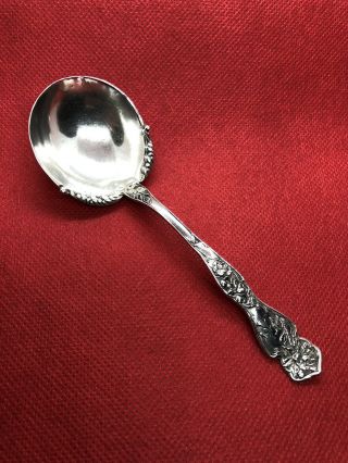 Antique Vintage Sterling Silver Very Decorative Edwardian Spoon 1903