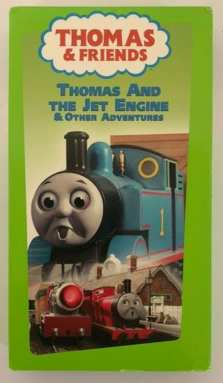 Thomas The Tank & Friends Thomas And The Jet Engine Rare & Oop Anchor Bay Vhs