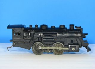 Rare Vintage Black Train Engine No.  400 & Track Marx O Gauge Steam Locomotive