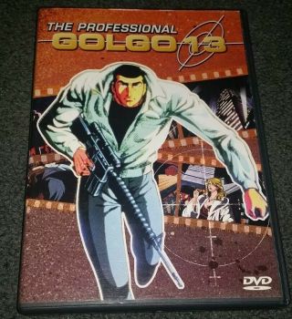 Golgo 13: Professional - Dvd - Animated Color Dolby Subtitled. ,  Rare