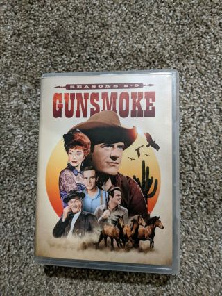 Gunsmoke Season 8 - 9 Dvd Rare Tv Series