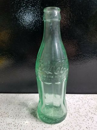 Rare Dec.  25,  1923 Christmas Coca - Cola Bottle From Frankfort,  Ind.