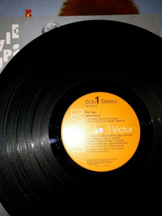 David Bowie - Pinups - Vinyl Lp - Ex Rare 2nd Edition Nr To Ex