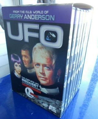 Gerry Anderson Rare Ufo Complete Megaset Dvd Set Shado A&e 8 Disc 26 Episodes