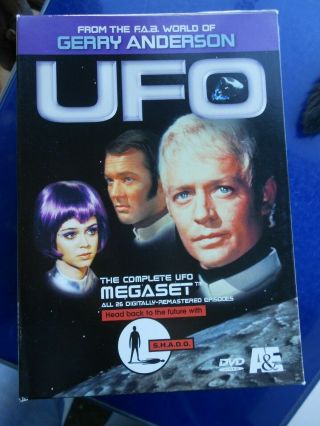 Gerry Anderson Rare UFO Complete Megaset DVD Set SHADO A&E 8 Disc 26 Episodes 2