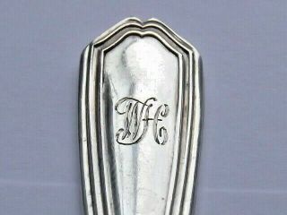 ANTIQUE SOLID SILVER STERLING JAM / PRESERVE SPOON FRANCIS HOWARD SHEFFIELD 1913 2