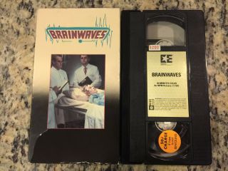 Brainwaves Rare Oop 1st Embassy Issue Vhs 1982 Sci - Fi Horror Tony Curtis Cult
