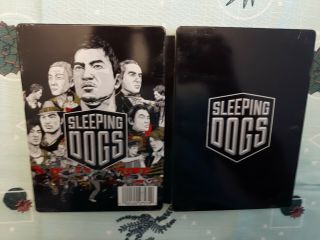 X - Rare Future Shop Exclusive Steelbook G1 Sleeping Dogs Ps3 / Xbox 360