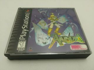 Alundra (rare) (sony Playstation 1,  1997) Cib