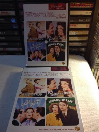 Greatest Classic Films - Romantic Comedy (2 - Disc Dvd Set) Katherine Hepburn Rare