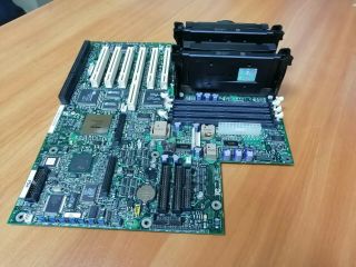 Rare Dual Slot1 PII/PIII Intel L440GX,  motherboard,  2x PII 400MHz 3