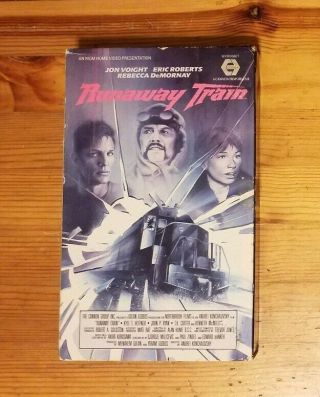 Runaway Train (1985) On Vhs Mgm Big Box Rare And Oop Cult Action Jon Voight