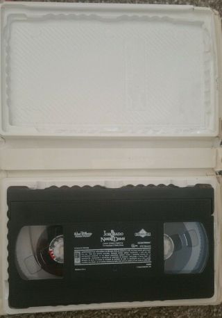 WALT DISNEY EL JOROBADO DE NOTRE DAME HUNCHBACK RARE SPANISH DUBBED VHS CARTOON 2