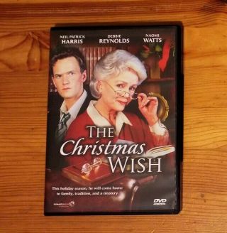 The Christmas Wish On Dvd Rare And Oop Neil Patrick Harris Naomi Watts