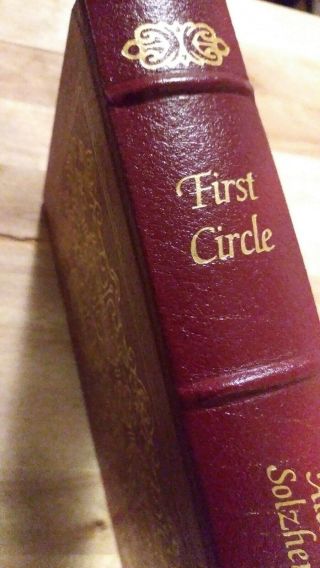 The First Circle - Alexander Solzhenitsyn - Easton Press Leather Rare Edition
