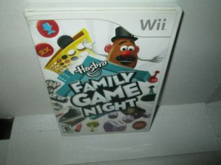 Hasbro Family Game Night Rare Nintendo Wii Game Yahtzee Battleship Sorry Vg